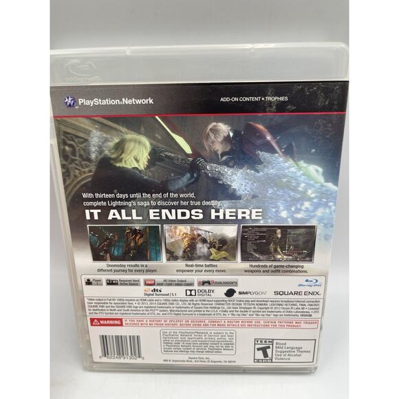 Lightning Returns: Final Fantasy XIII (Sony PlayStation 3, 2014) Complete CIB - Picture 2 of 9